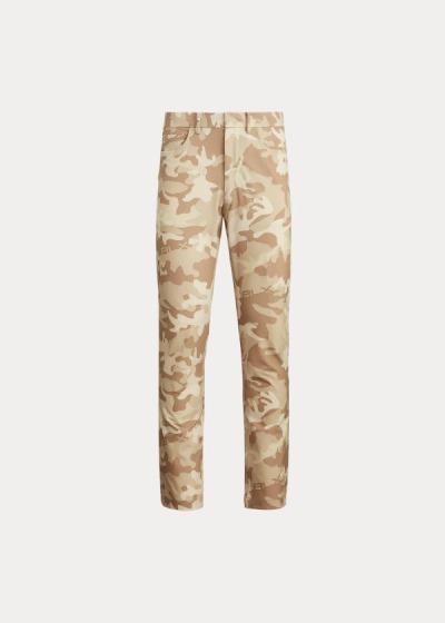 Pantalones Ralph Lauren Hombre Kaki Camuflados - Slim Fit Stretch - YDKWN5710